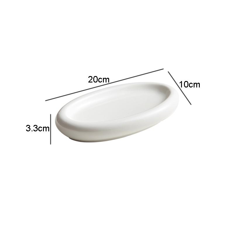 

Овальная керамическая тарелка для приготовления сашими, суши, сервировочное блюдо, домашняя кухня, однотонная посуда, тарелка для закусок, десертов, тарелка для стейка