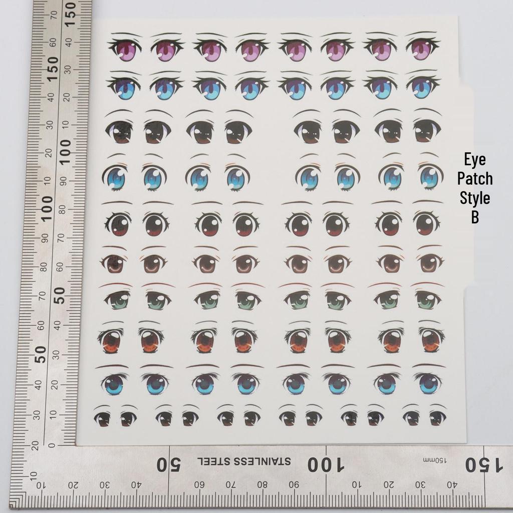 Superleichte Polymerton und Abziehbilder für DIY-Puppen und Actionfiguren