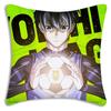Anime Blue Lock Pillow Covers Cartoon Sofa Living Double-sided Printed Square Pillow Bedroom Room Decoration Pillowcase Gift