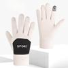 Velvet Gloves for Women In Autumn and Winter Warm and Non Slip Touch Screen Korean Version of Outdoor Cycling Gloves  Driving and Cycling Rider