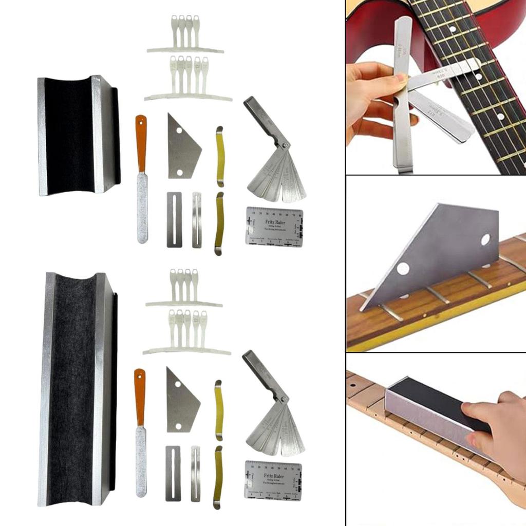 Electric Guitar Repair Set Professional Handle File Set Repair Parts Premium