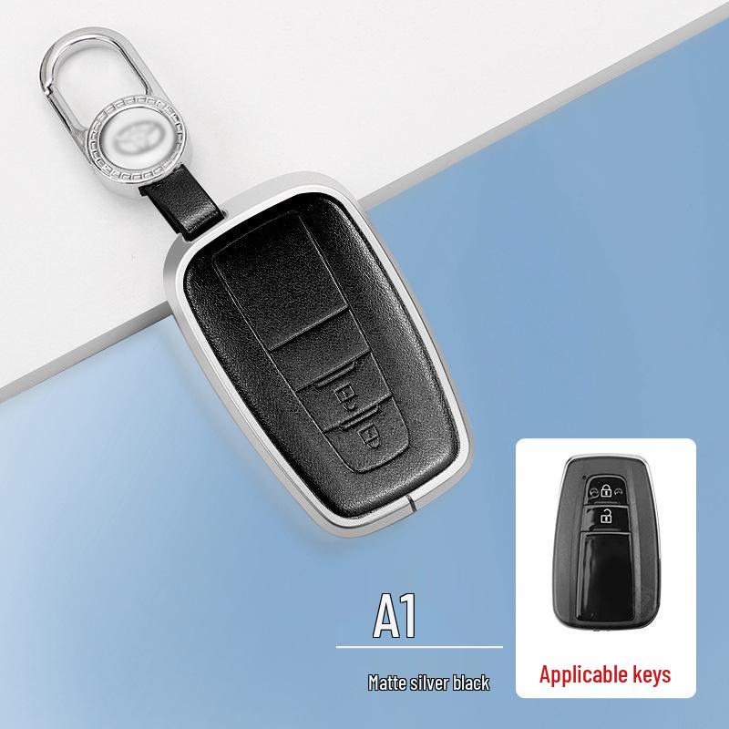 FAW Toyota Key Case for Highlander, RAV4, Corolla, C-HR, IZOA & Crown - Car Key Cover & Shell