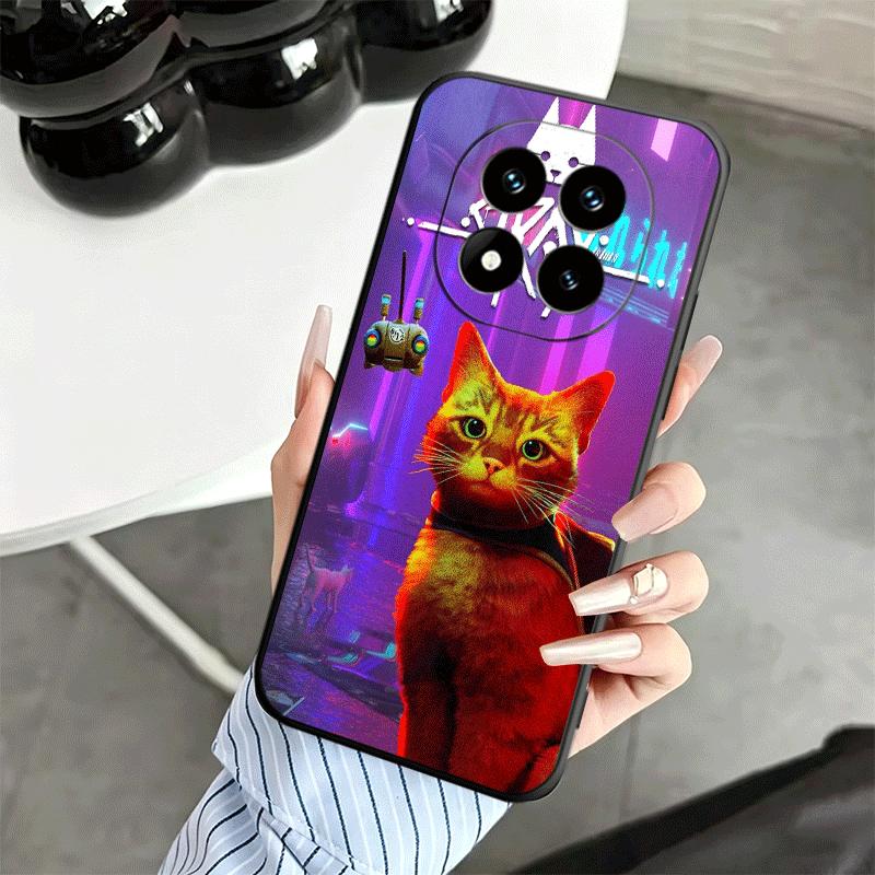 Stray Cat Game B-12 Soft Phone Case for Xiaomi Redmi Note 12 13 14 15 Pro Plus 11 12S 11S 11T 10 4G Black Cover Back Shell