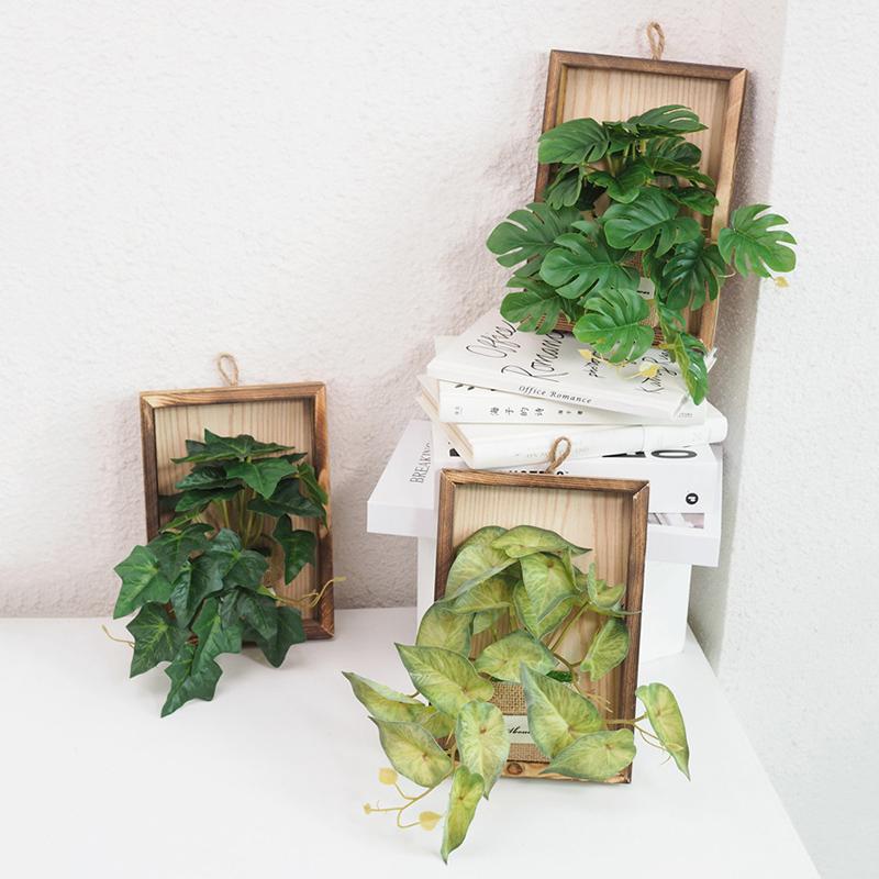 Artificial Plant Flower Decorative Glory Long Vines Simulated Green Peas Wall Decoration Hanging Plants Party Wedding Decoration