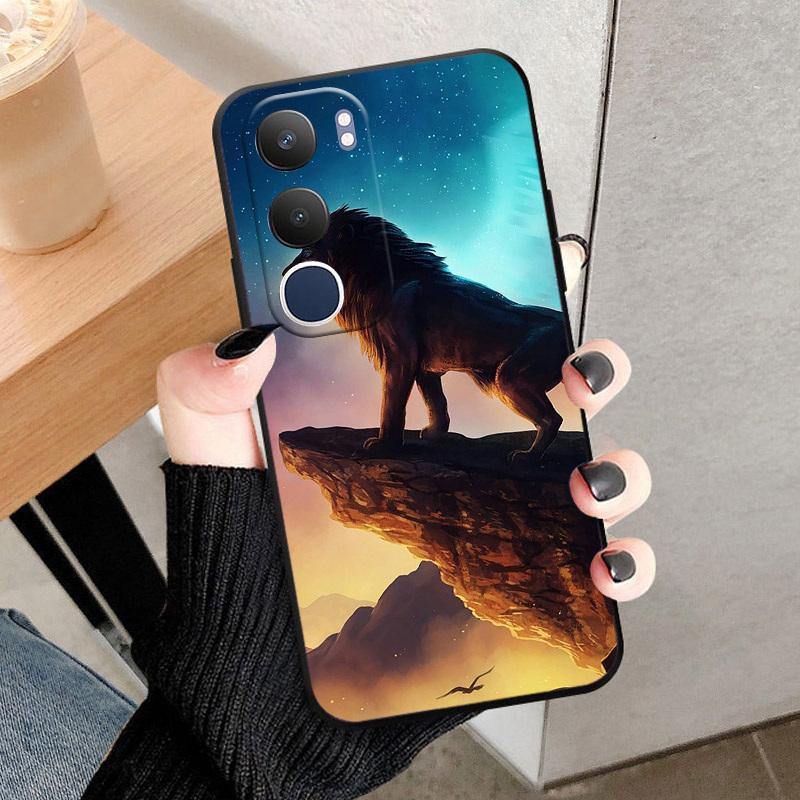For VIVO Y19S 4G Phone Case Soft Silicone Back Cover Coque For VIVO Y 19 S Cases Black TPU Shockproof Fundas Shell Y19S Capa
