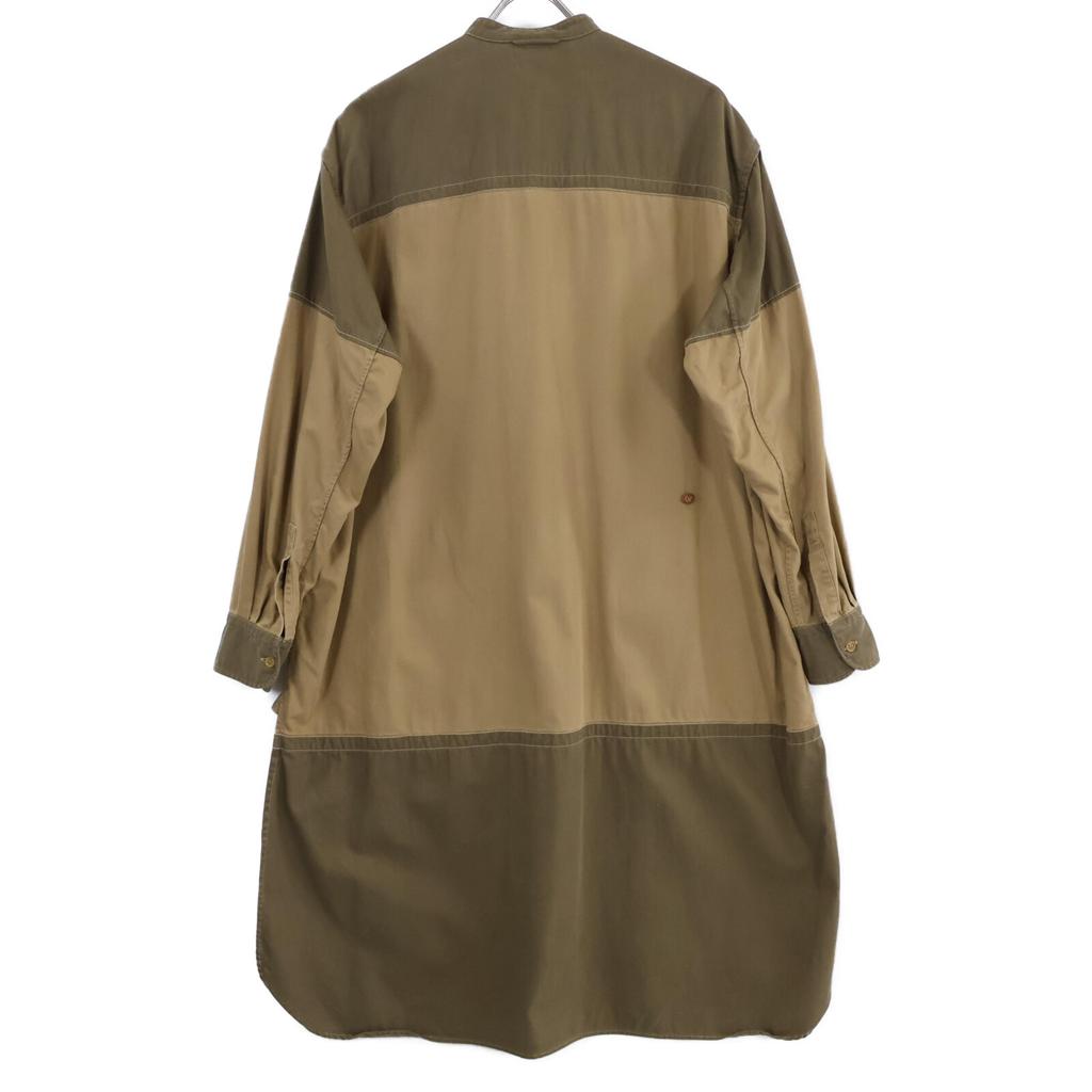 45R Beige x Khaki Autumn Basque 908 Ocean Smock Pull dress beigeUsed