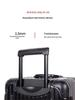 20-Inch Unisex Carry-On Suitcase with Aluminum-Magnesium Alloy, Combination Lock & Universal Wheels