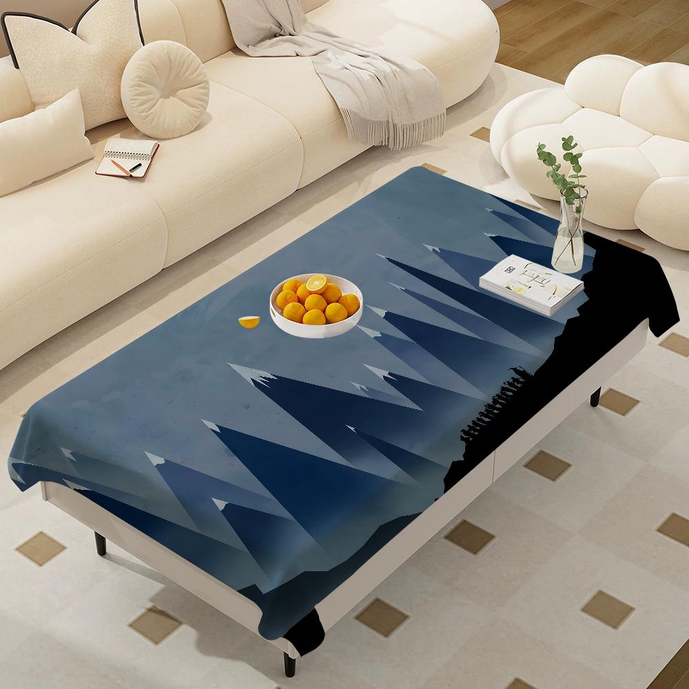 L-Lords Game Rings Home Tablecloths Dining Decoration And Rectangular Table Accessories Waterproof Cloth Anti-Stain