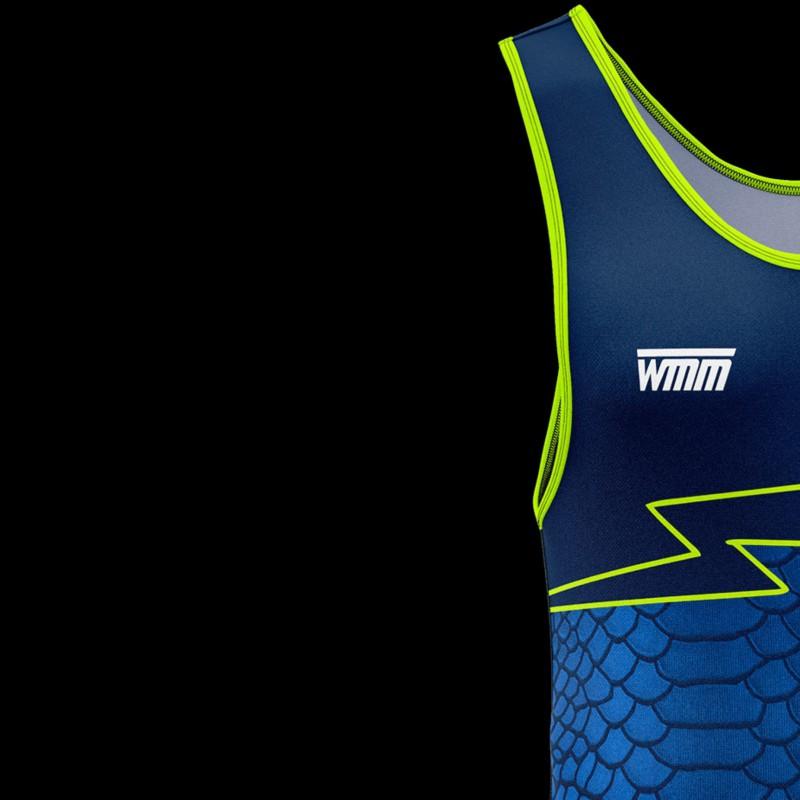Wrestling Uniform Compression Suit Adult Training Competition Sportswear With Spandex Lycra Fabric
