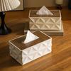 1pc Large Capacity Modern Square Tissue Box Bathroom & Living Room Organizer Minimalist Tissue Dispenser Suitable for Home Office Decor