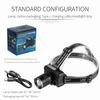 Rechargeable Portable Headlamp Super Bright Flashlight Light Waterproof Emergency Camping Cycling Searching LED Headlight