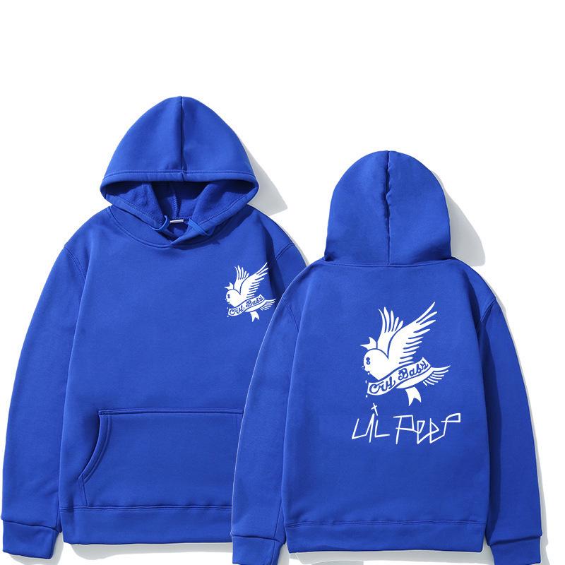 Lil Peep Unisex Street Trend Mikina s kapucí