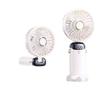 N15 Portable Rechargeable Mini Fan: Handheld, Foldable, Neck-Hanging, USB, Desktop Display.
