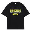 2026 Boxing Brooklyn New York 1982 Printed Graphic Y2k Harajuku Streetwear 100% Cotton T Shirt Casual Oversized Summer Men T-shirt