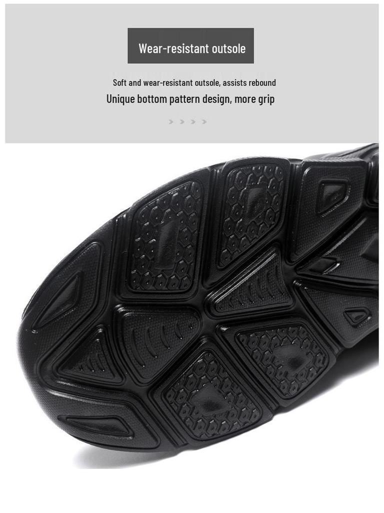 Men's 2025 Autumn/Winter Soft Sole Non-Slip Running Shoes - Fashionable, Wear-Resistant Casual Outdoor Sports Footwear