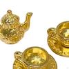 1/6 1/12 Dollhouse Mini Coffee Pot Cup Kitchen Appliance Scenes Miniature Teapot Model Simulation
