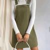 New Spring Velvet Wide Leg Sleeveless Strap Dress