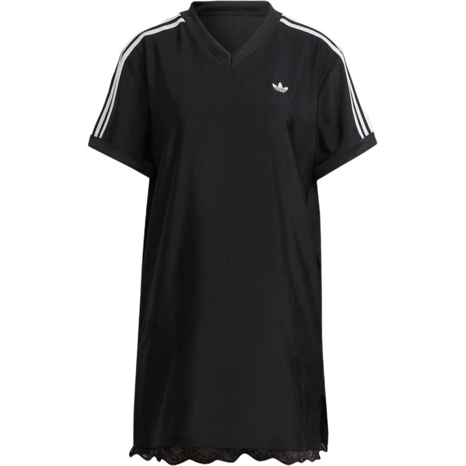 Adidas Originals Short Sleeved Dress Women s Black II5606 L