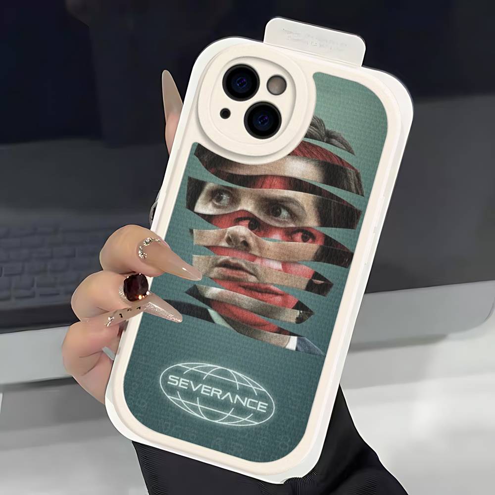 

Popular Sci-Fi Severance Movie Phone Case For IPhone 16 15 14 13 Pro Max 11 12 Plus Leather Silicone Cover iPhone 15