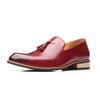 Fashion Handmade Men's Leather Shoes Casual Shoes Elegantes Men Loafers Office Formal Dress Flats Outdoor Driving Shoes Tassel Moccasins