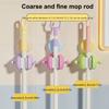 3pcs Dopamine Mop Wall Clamp,Suction Cup,Bathroom Door,Non Perforated Broom Hanging Rack,Hanging Support Reset Shelf, Hook