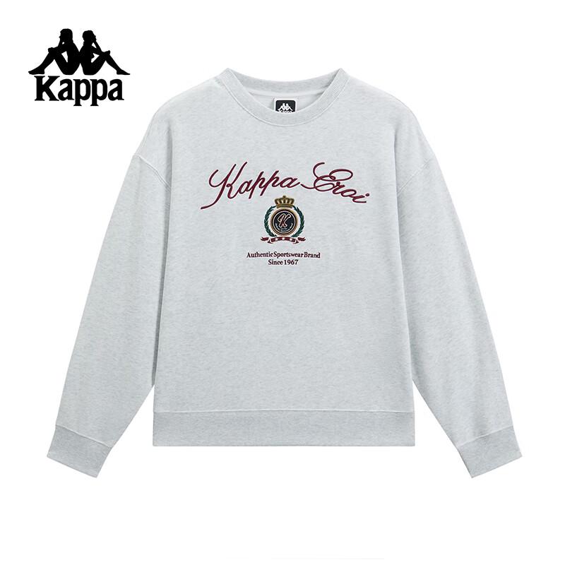 Kappa Women's Casual Round Neck Knit Sweatshirt