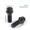 M14x1.25 M12x1.5 M14x1.5 Wheel Lug Bolts for BMW 1 3 5 7 Series X1 X3 X5 X6 MINI Car Hub Steel Screws 36136781150 36136781151