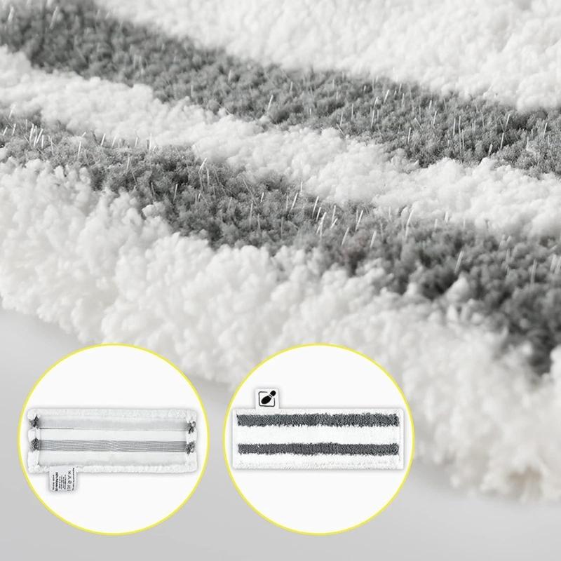 Set of 14 Microfibre Floor Cloth Cover Colour Round Brush Effective Cleaning for SC1 SC5 SC7 Steam Cleaner Floor Nozzle