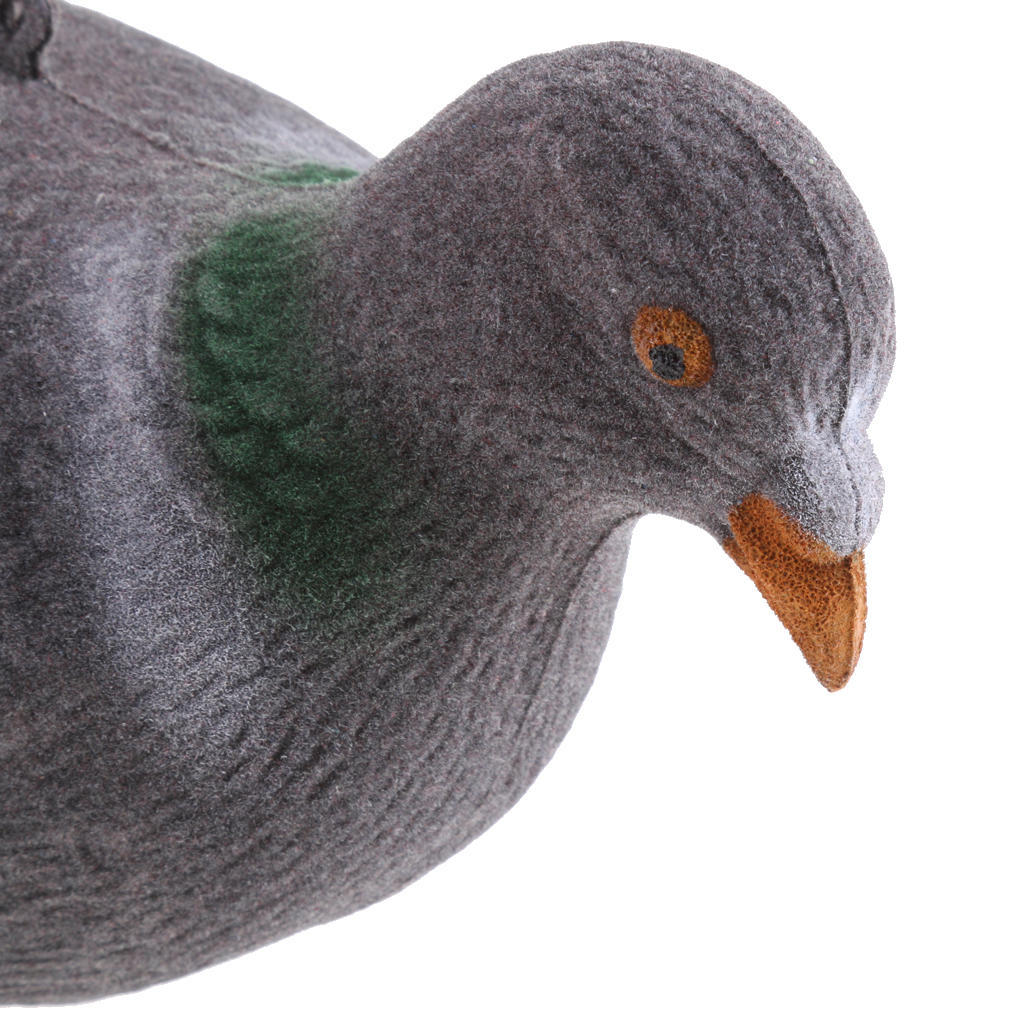 Pigeon Decoy Hunting Bait Shooting Trap Pest Control Garden Scarecrow 30cm for Home Garden Yard Decoration