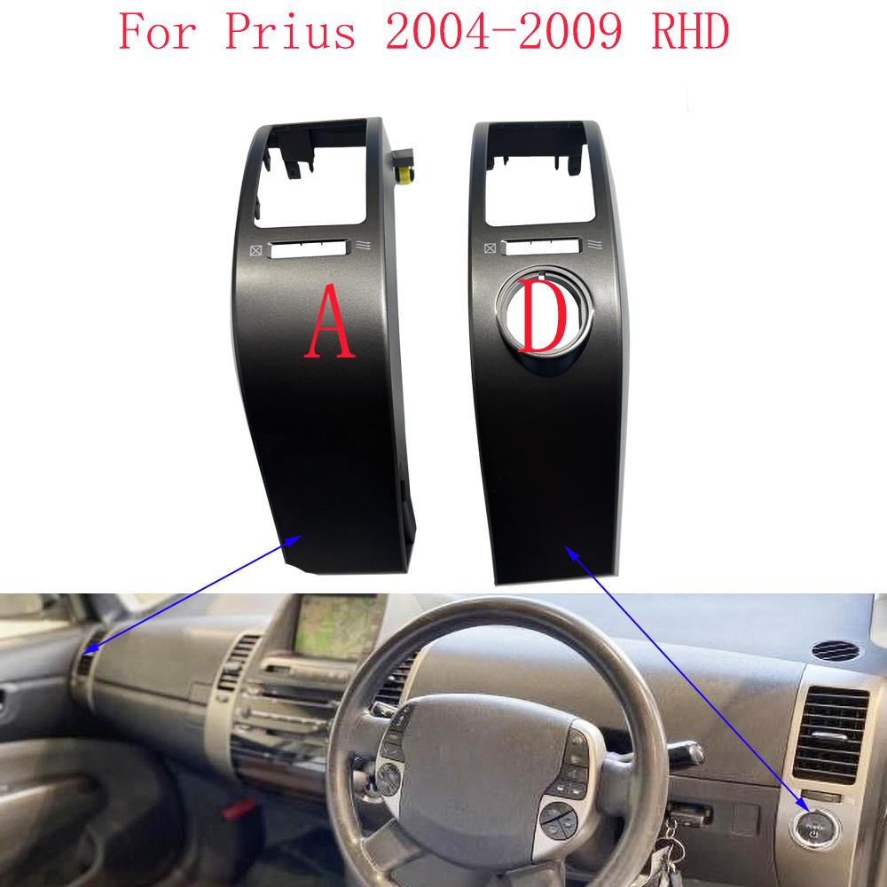 For Prius 2004-2009 RHD Dashboard Air Vents Trim Frame For Prius 2004-2009 Air Conditioner Outlet Panel Cover air Fresh AD