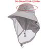 Herren Outdoor Mückenfestes Netz-Gesichtsabdeckung Fischerhut mit atmungsaktivem Polyester für Angeln Camping Wandern