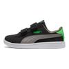 Puma Chaussures décontractées basses amusantes anti-coup de pied résistantes à l'usure basket enfant Noir Gris 361592-07