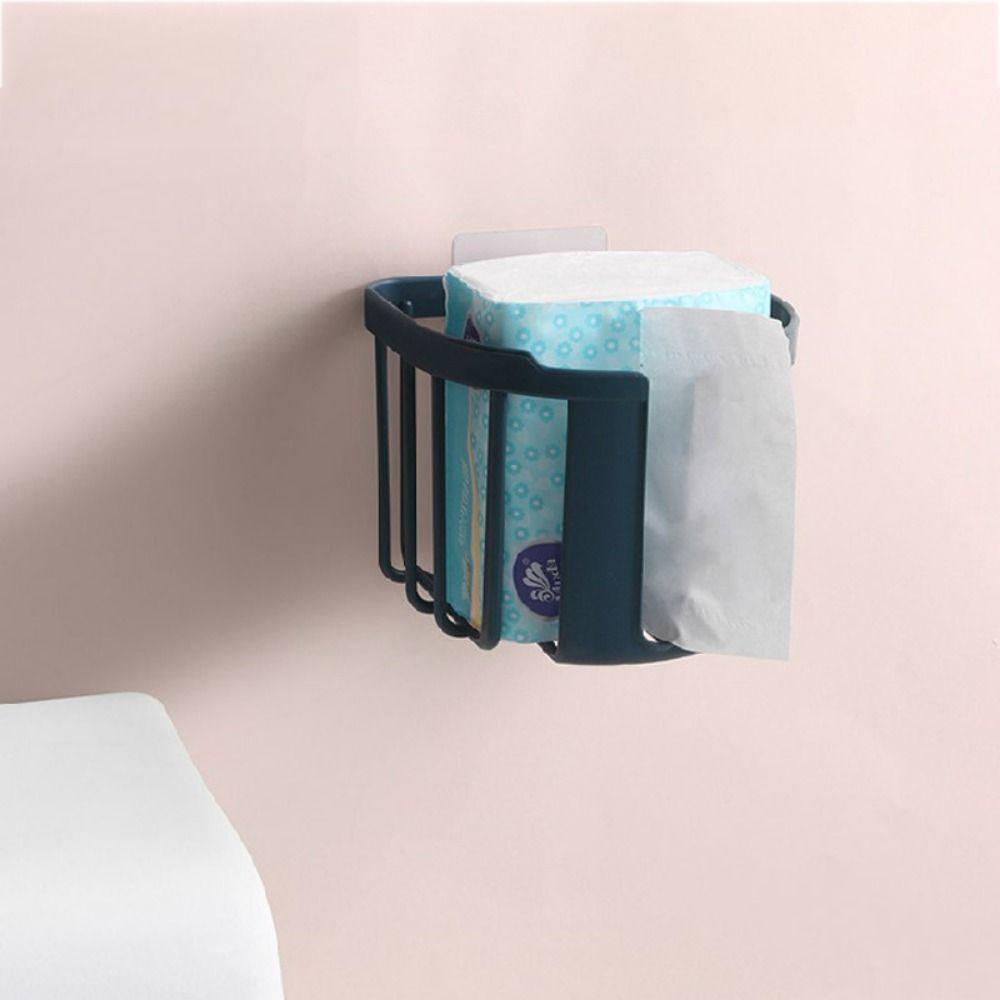 For Toilet Plastic Lightweight Tissue Basket Paper Storage Box Roll Paper Rack Paper Holders