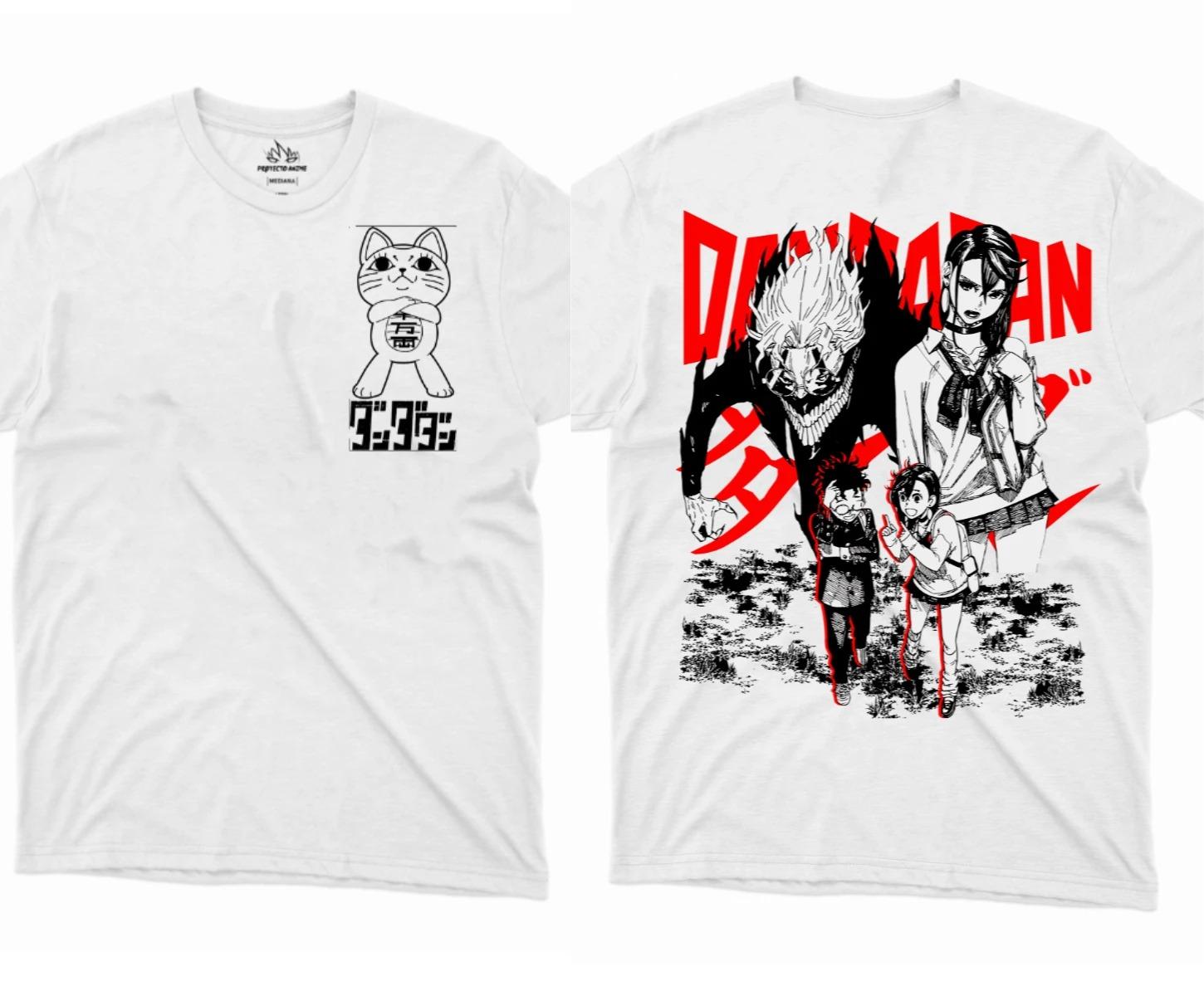 DanDaDan Evil Eye T-Shirt Japanese Anime Women Men Oversized Y2k Manga Funny Oversized Male Female Short Sleeves Casual soft tee 3XL