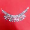 European and American Exaggerated Multi-layer Full Diamond Necklace Earrings Set