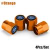 Pegatina para coche Ford 2026 Nuevo 2025 Hot 4 piezas Tapas de válvula de rueda de coche de metal Cubiertas de vástago de llanta para Ford Escape Kuga Mondeo Ecospor