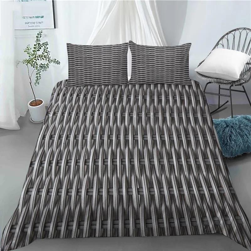 3D Colorful Retro Wood Pattern Duvet Cover Polyester Quilt Cover With Pillowcase Kids Adults Home Bedroom Decor King Queen Size