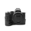 Kinokoo Nikon Z50 Genuine Leather Camera Body Case with Interchangeable Tripod Black Case, Case, Mount,