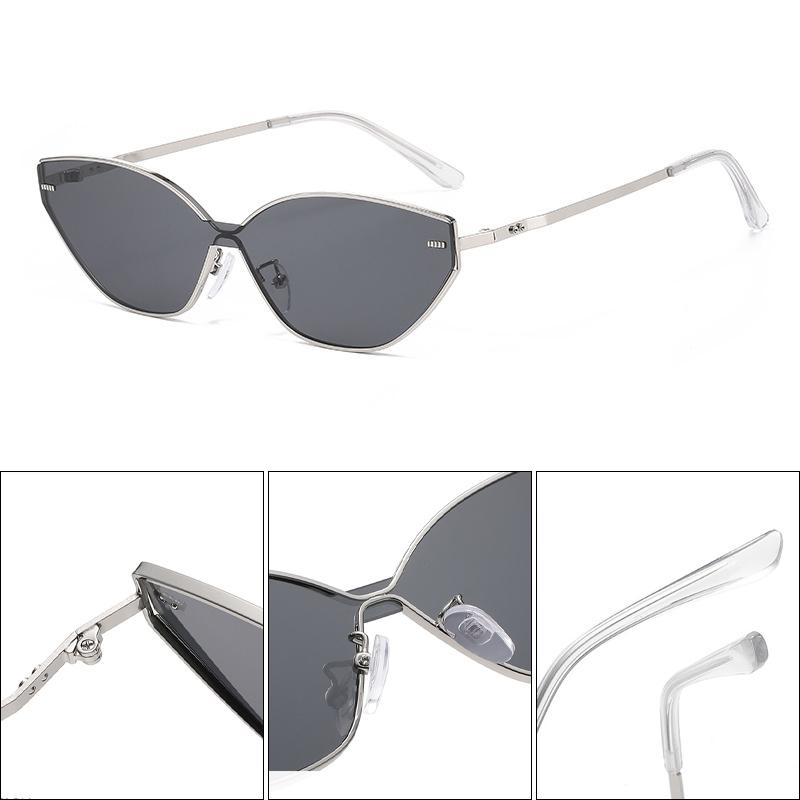 Xiaomi Y2K Cat‑Eye Metal Sunglasses for Men Women UV400 Gradient Lens Fashion Street Party Outdoor Eyewear