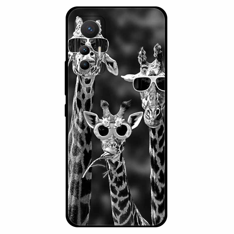 For Xiaomi 12 Lite Case Soft Silicone TPU Space Protective Back Cover For Xiaomi Mi 12 Lite Cases 12lite Printed Marble Shells