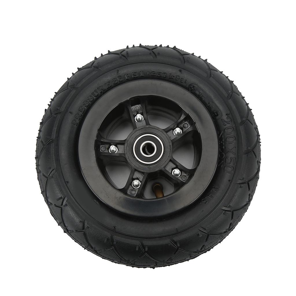 Mountain Skateboard Wheel 8in with Pneumatic Tire Mountain Scooter Wheel Off Road Skateboard Wheel Tire