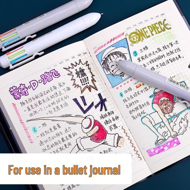 M&G V6201 8-Color Retractable Ballpoint Pen