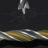 5PCS 4/5/6/8/10mm Three-pointed Woodworking Drill 1/4" Hex Shank Twist Dril Bit Wood Hole Opener