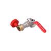 Oligo draw-off ball valve with a steel lever choke (DSt) with a tip