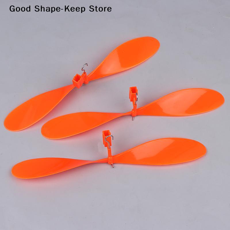 Pack of 10, 180mm Rubber Band Propellers for Model Aircraft; Essential for Student Airplane Projects