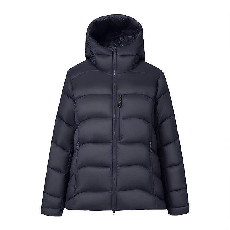 Mountain-Style Outdoor Functional Sports Ribbed down Jacket for Men, Winter Hooded Cotton Coat, Foreign Trade Men's Cotton Clothing Outerwear