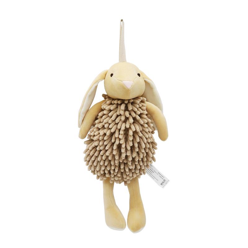 

Cute Bunny Fuzzy Ball Hand Towels, Super Absorbent Chenille Rabbit Hand Towel, Quick Dry Microfiber Hand Drying Puff