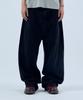NOISE Washed Deep Curved Denim Pants - Black
