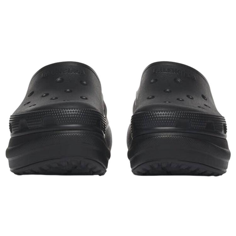 (WMNS) Balenciaga Crocs Mule In 'Black' Women's 720762W1S8E1000
