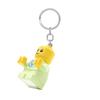 IQ Iconic Baby Keychain LED Keychain Light Building Blocks Toy Doll with Movable Joints Mini Figure